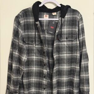 Levi's Men's Monochrome Checkered Shirt